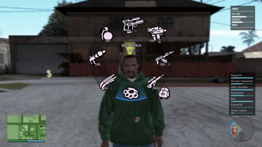 GTA V GTA SA Style HUD