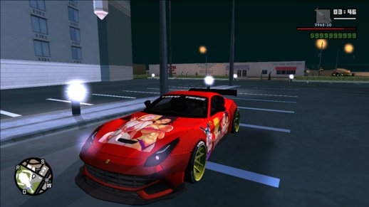 Ferrari F12 Hentai Texture