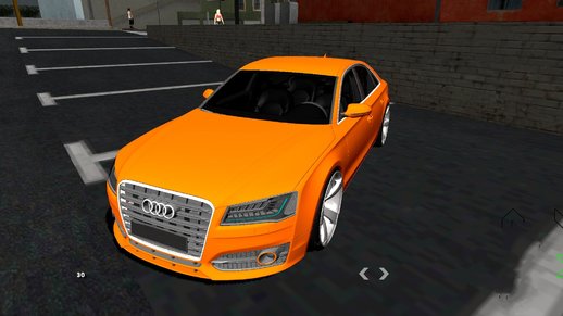 Audi A8 D4 Dff Only For Mobile