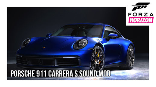Porsche 911 Carrera S Sound Mod [FH5]