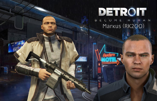 Markus (Detroit Become Human) - [Add-On Ped] 