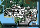 GTA San Andreas Original Map Icons