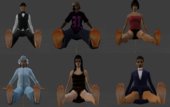 GTA SA Barefeet Skin Pack 5