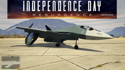 Independence Day Resurgence H8 Defender [ADD-ON]