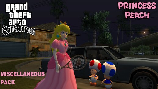 Playable Princess Peach - Misc.