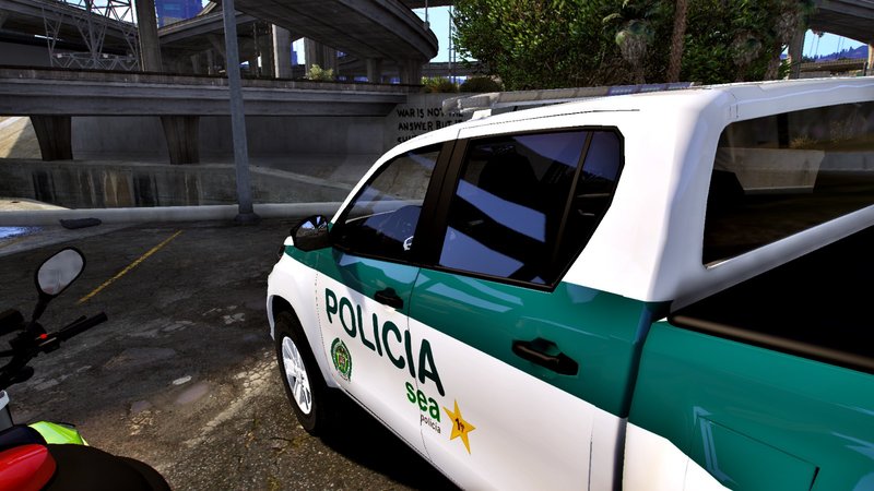 GTA V MOD Policia - Carro HILUX da Policia 