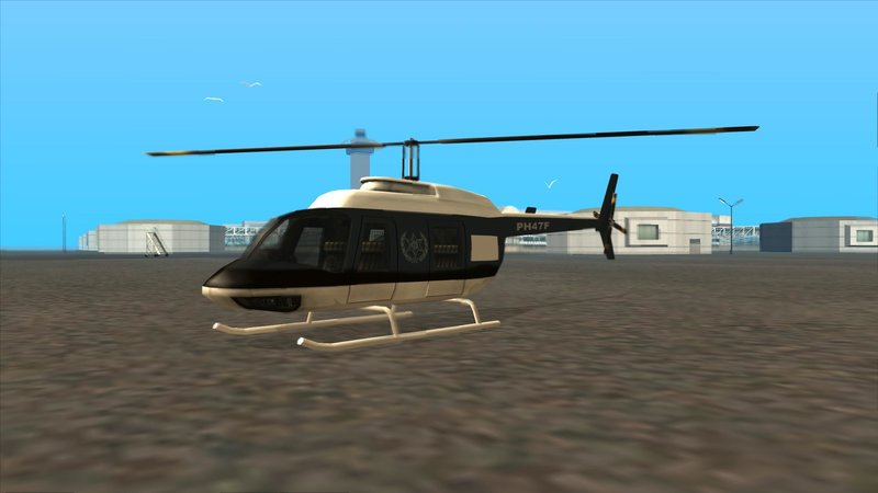 Download Disabled shooting from police helicopter for GTA San Andreas