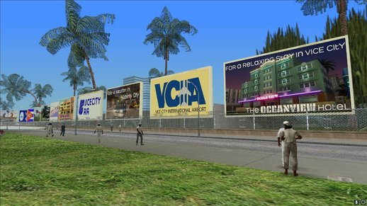 Vice City Billboard with DE textures