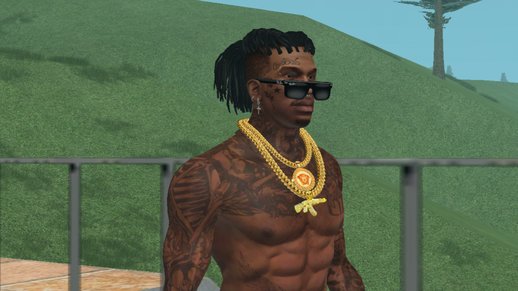 New Hair Dread For Player Franklin 1.0