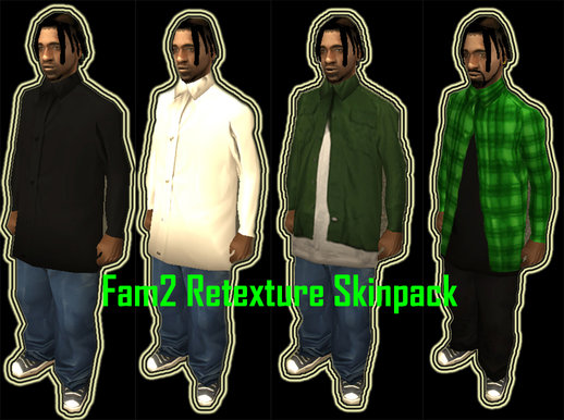 Fam2 Retexture Skinpack