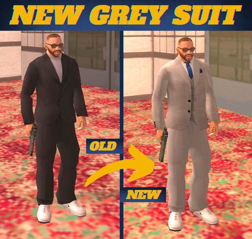 New Grey Suit For CJ (Victim Shop)