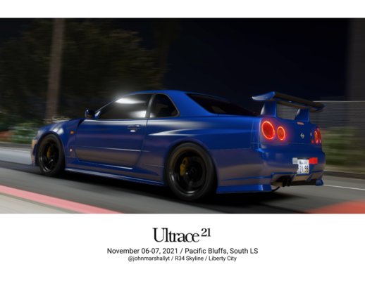 Nissan Skyline GT-R34 (BNR34) 2002 [Add-On | Tuning | RHD]