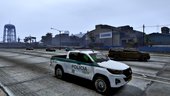 Colombia National Police Patrol (ELS) - Camioneta Policia Nacional Colombia 2019 Toyota Hilux: Mods Colombia GTA V