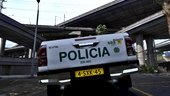 Colombia National Police Patrol (ELS) - Camioneta Policia Nacional Colombia 2019 Toyota Hilux: Mods Colombia GTA V
