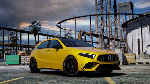 2021 Mercedes Benz A45 AMG [Addon|Brabus Kit]