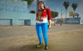 GTA Online Christmas Skin Female 2021