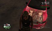 2010 Honda Accord Taxi with Shinymas (Idolm@ster) Paintjob