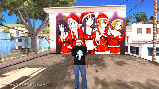 Wall of K on Christmas Anime