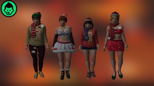 DOAXVV|Dead or Alive - Pack of Skins Special Christmas (Pc ~ Android / Mobile)
