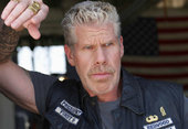 Clay Morrow (Ron Perlman) Sons of Anarchy