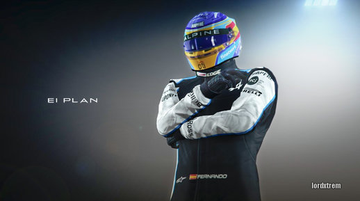 Alpine F1 Suit 2021 for MP Male