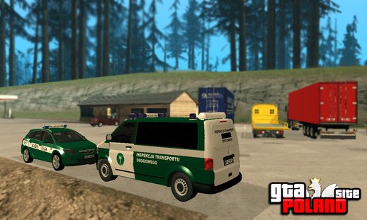 Volkswagen T5 - Inspekcja Transportu Drogowego