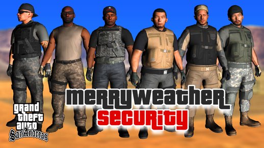 Merryweather Skins from GTA 5 for SA
