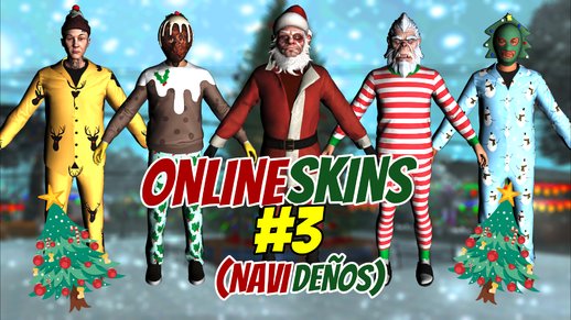 Online Skins #3  from GTA 5 for SA