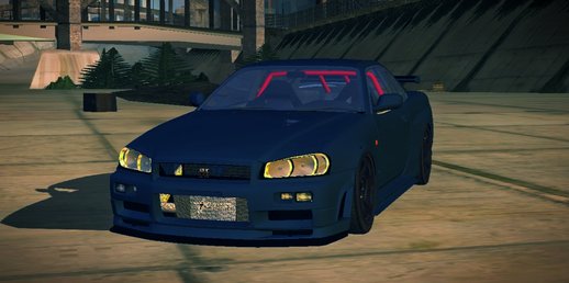 Nissan GTR R34 F4 for Mobile