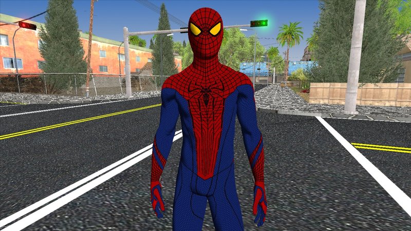 GTA San Andreas The Amazing Spider-Man Mod 