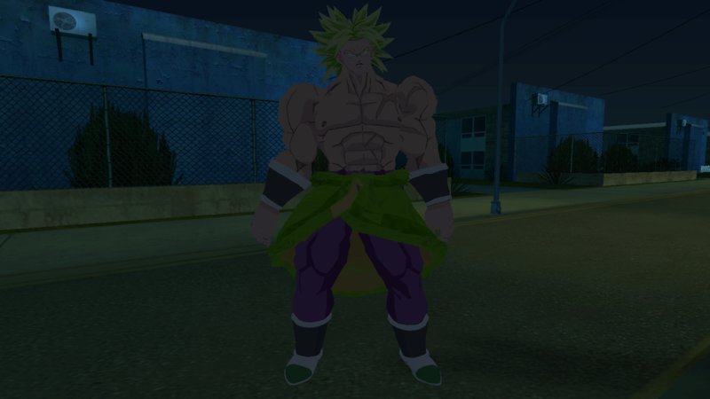 Dragon Ball Xenoverse Broly SSJ5 for GTA San Andreas