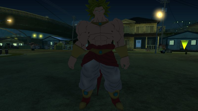 Dragon Ball Xenoverse Broly SSJ5 for GTA San Andreas