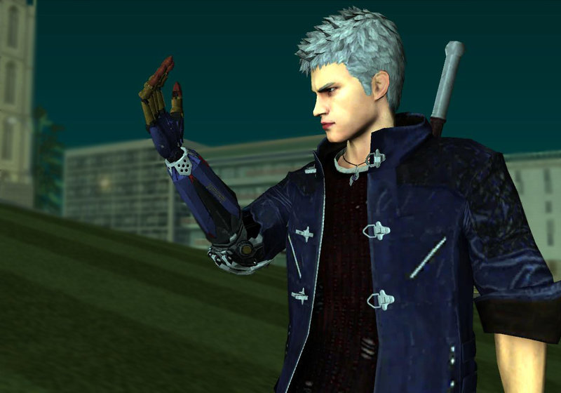 Download Demon Dante from the game Devil May Cry 4 for GTA San Andreas