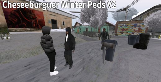 Winter Peds Pack V2 for Mobile