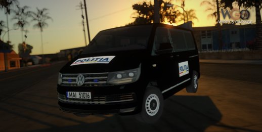 2018 VW Transporter Mk6 - Politia Romana