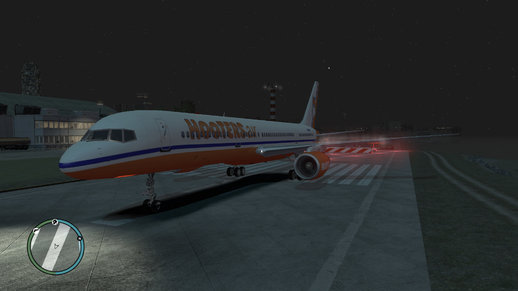 Hooters Air livery for Boeing 757-200