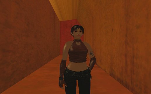 RE0 Rebecca Chambers Leather Outfit