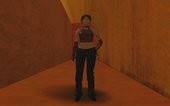 RE0 Rebecca Chambers Leather Outfit