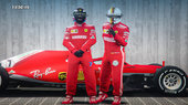 Ferrari F1 Suit 2018 for MP Male