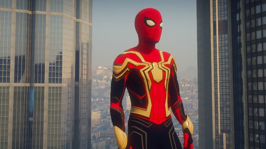 Spider-Man Integrated Suit [Add-On Ped]