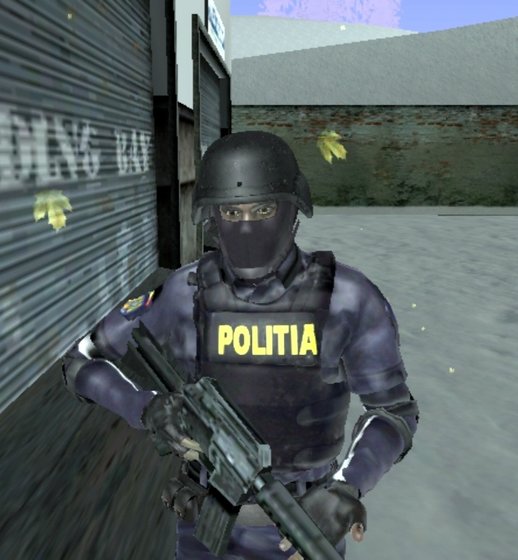 Skin Romanian Swat V2 (PC AND MOBILE)