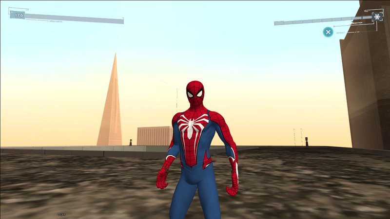 GTA San Andreas Marvel's Spider-Man 2 Advanced Suit Mod 
