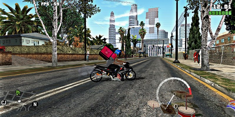 Black Rockstar Moto Cross para GTA San Andreas