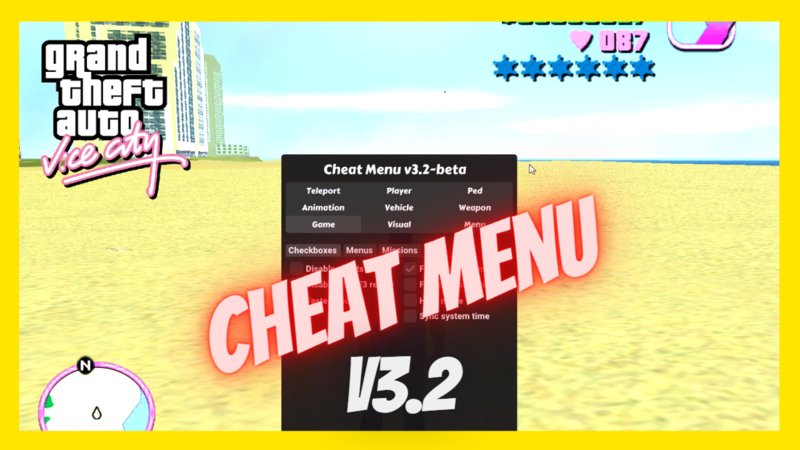 Download Cheat Menu v3.2 for GTA San Andreas