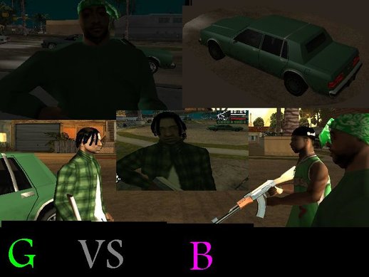 GROVE STREET VS BALLAS