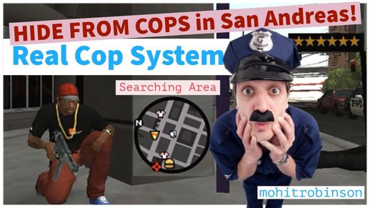 Real Cop System - Hide from Cops