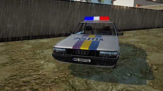 Audi 80 Politia Romana