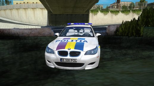 BMW M5 e60 Politia Romana