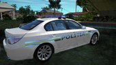 BMW M5 e60 Politia Romana