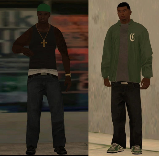 Grove Street Homies (GTA V Style - LQ)